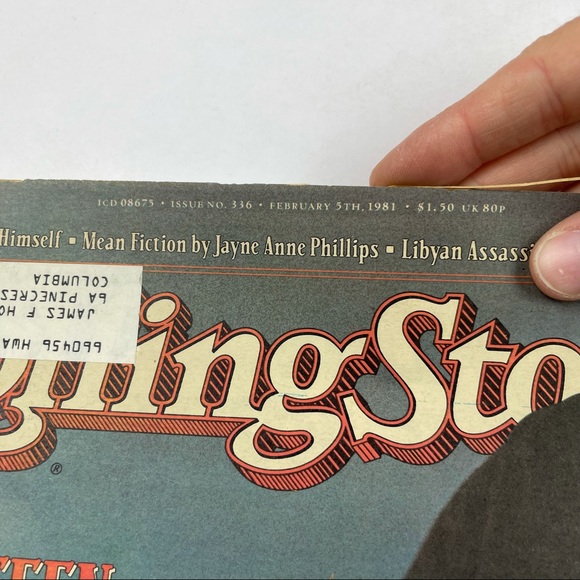 Vintage Rolling Stone Magazine Bruce Springsteen February 5, 1981 Music Rock - Picture 2 of 5